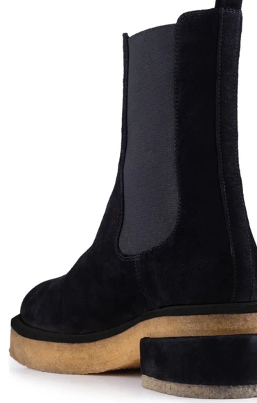 NEW FRAME Le Canon Chelsea Platform Boot Black Sz 8.5 - Picture 7 of 12